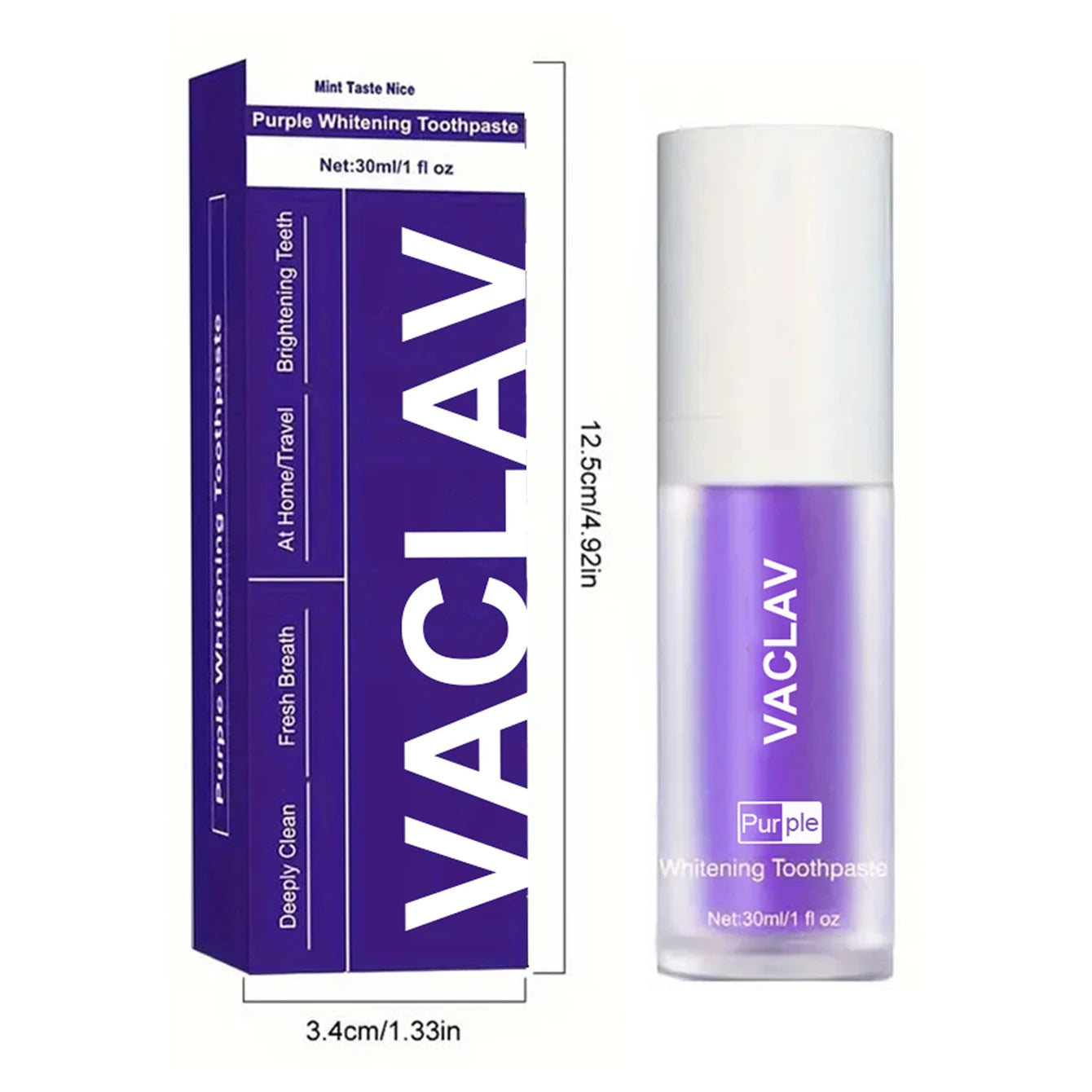 Instant Purple Color Tooth Paste Serum