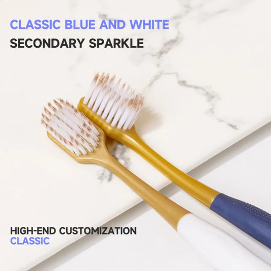 6 Pieces Home Fur - Wide Head Ultra Fine Toothbrush