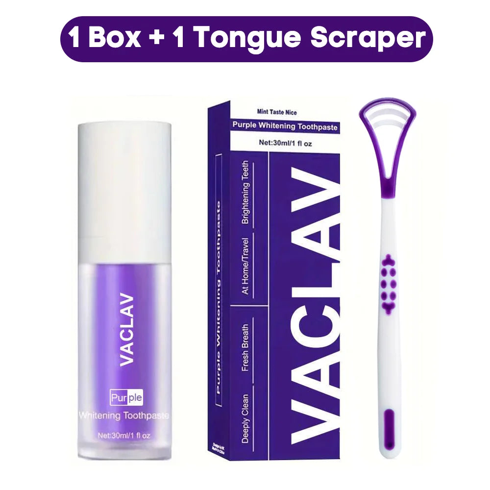Instant Purple Color Tooth Paste Serum