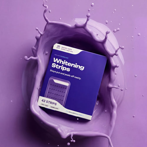 V34 Purple Tooth Whitening Strips